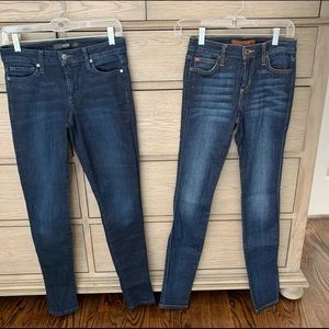 Joe’s jeans dark skinny denim